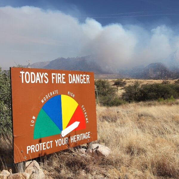 Extreme Fire Danger Sign