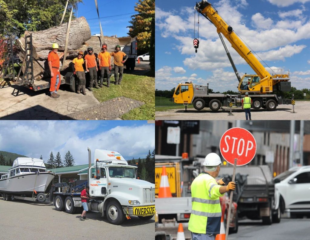 Action Group: tree, crane, traffic and marine